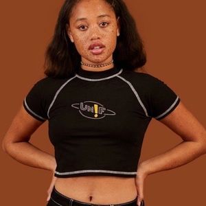ISO UNIF space crop top